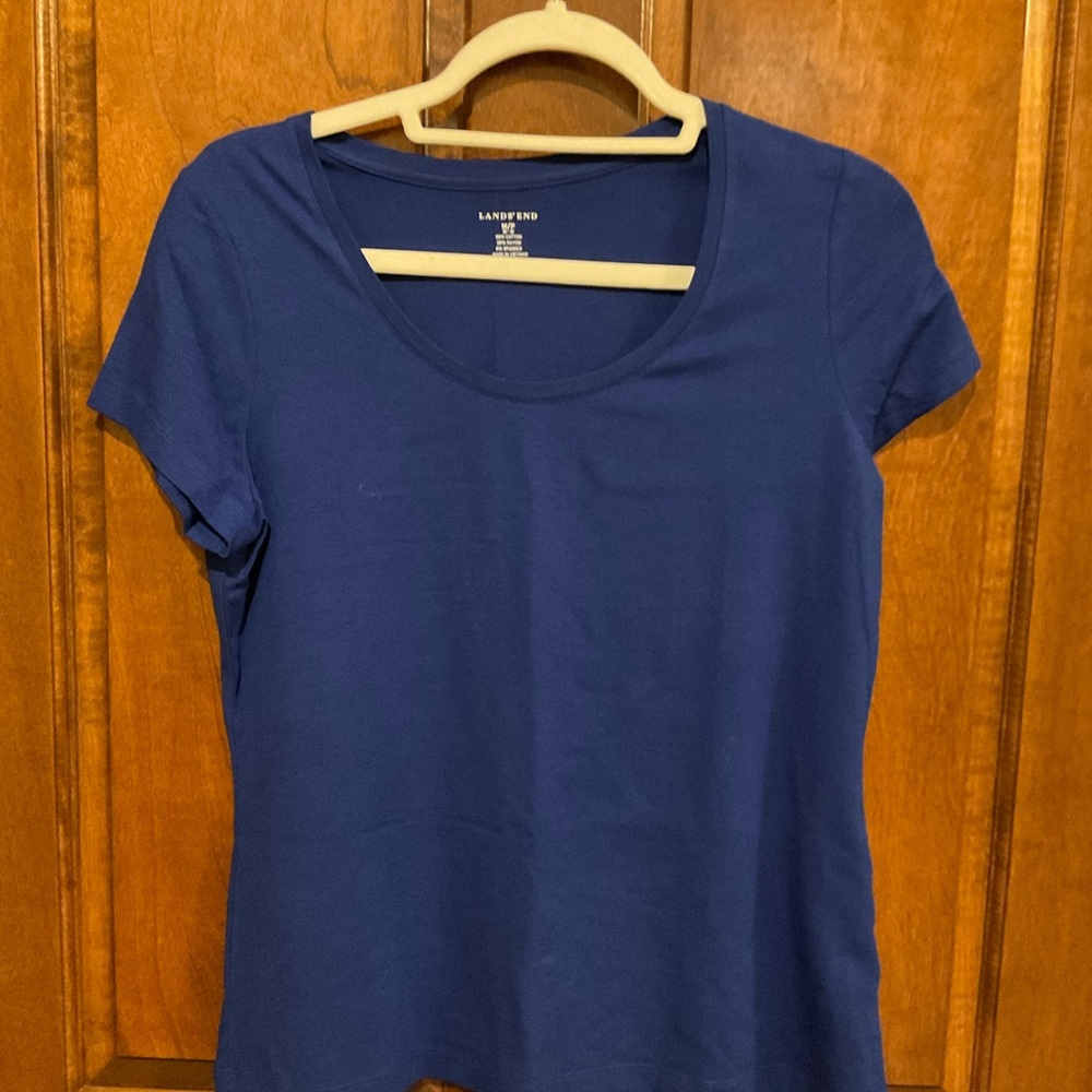 Lands' End Women's Blue Top